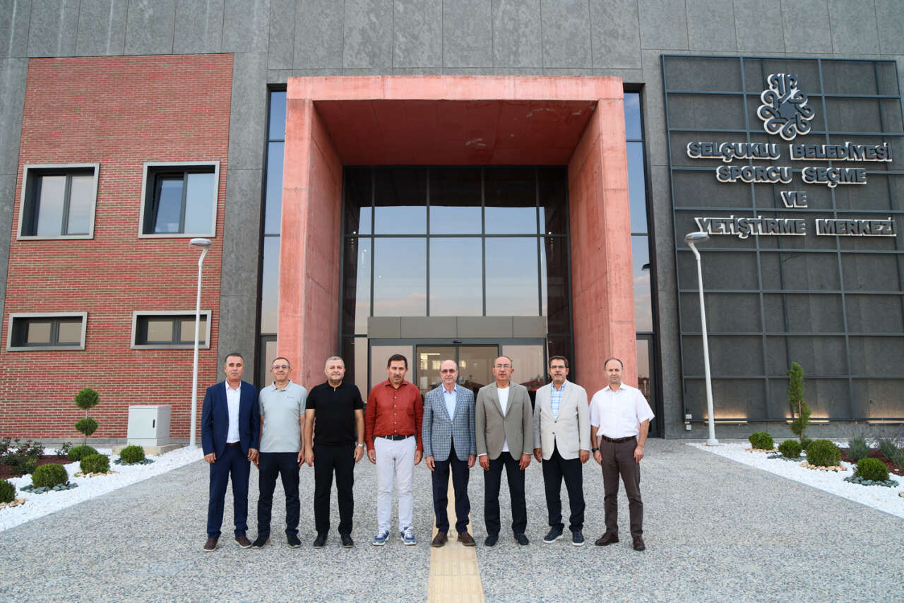 Türkiye’nin en büyüğü Konya’da! Başkanlar dev merkezi inceledi 1